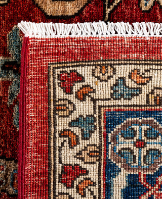 Serapi One of a kind Wool Red Area Rug 9' 0" x 11' 8"