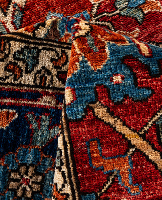 Serapi One of a kind Wool Red Area Rug 9' 0" x 11' 8"