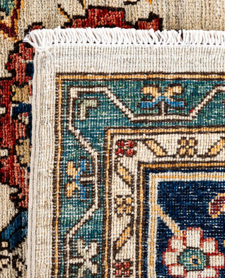 Serapi One of a kind Wool Ivory Area Rug 8' 11" x 11' 11"