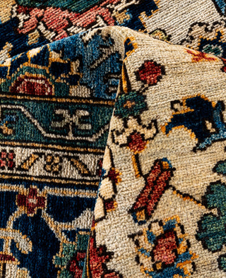 Serapi One of a kind Wool Ivory Area Rug 8' 11" x 11' 11"