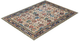 Serapi One of a kind Wool Ivory Area Rug 8' 11" x 11' 11"