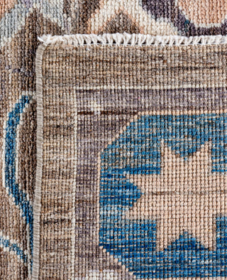 Oushak One of a kind Wool Brown Area Rug 9' 1" x 11' 10"