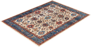Serapi One of a kind Wool Ivory Area Rug 8' 10" x 12' 0"