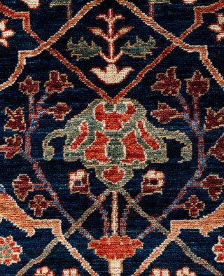 Serapi One of a kind Wool Blue Area Rug 8' 11" x 12' 0"