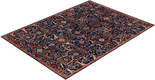 Serapi One of a kind Wool Blue Area Rug 8' 11" x 12' 0"