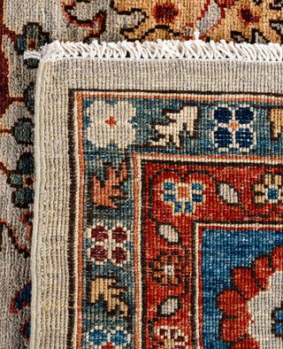 Serapi One of a kind Wool Light Gray Area Rug 8' 11" x 11' 11"