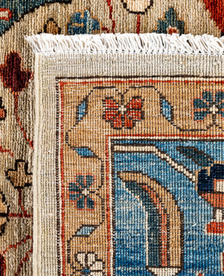 Serapi One of a kind Wool Ivory Area Rug 9' 0" x 11' 10"