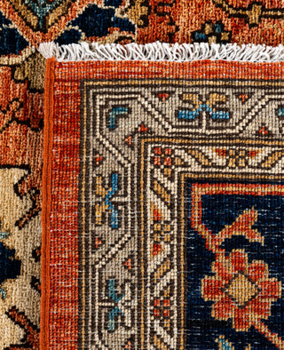 Serapi One of a kind Wool Orange Area Rug 9' 0" x 11' 11"