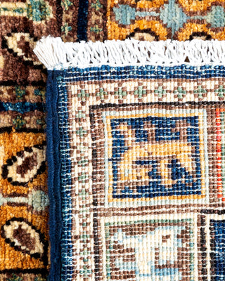 Serapi Hand Knotted Blue Area Rug 3' 3" x 5' 0"