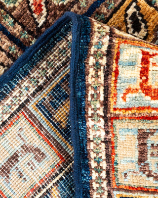 Serapi Hand Knotted Blue Area Rug 3' 3" x 5' 0"