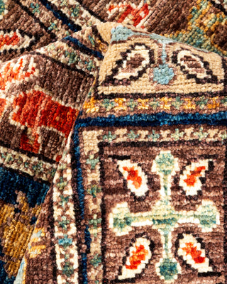 Serapi Hand Knotted Blue Area Rug 3' 3" x 5' 0"