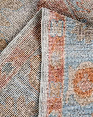 Oushak Hand Knotted Ivory Runner 2' 9" x 13' 8"