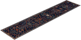 Serapi Hand Knotted Blue Runner 2' 7" x 11' 8"