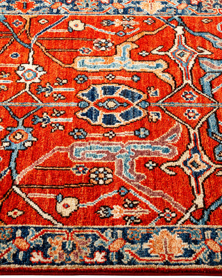 Serapi Hand Knotted Orange Runner 2' 7" x 9' 4"