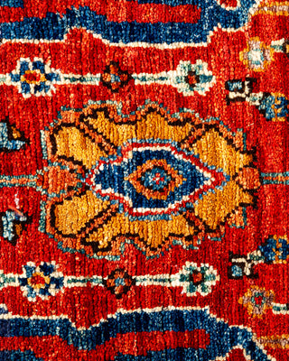 Serapi Hand Knotted Orange Area Rug 2' 0" x 6' 1"