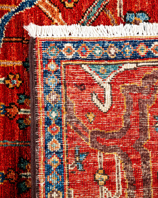 Serapi Hand Knotted Orange Area Rug 2' 0" x 6' 1"