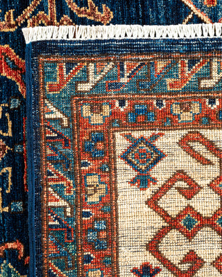 Traditional Serapi Blue Area Rug 8' 11" x 12' 4"