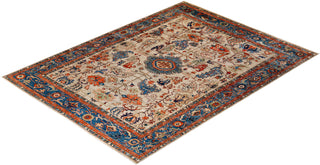 Serapi Hand Knotted Light Gray Area Rug 9' 3" x 12' 1"