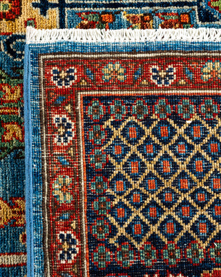 Traditional Serapi Blue Area Rug 9' 1" x 12' 2"