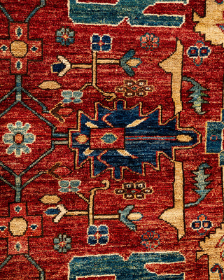 Traditional Serapi Red Area Rug 8' 9" x 12' 1"