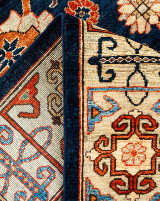 Traditional Serapi Blue Area Rug 8' 1" x 9' 10"