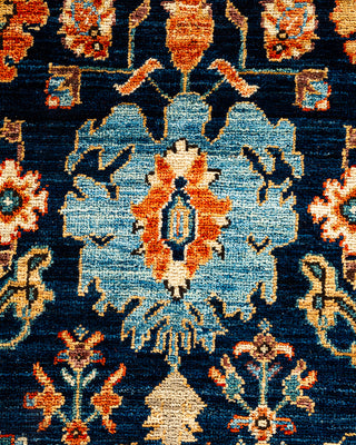 Traditional Serapi Blue Area Rug 8' 3" x 10' 8"