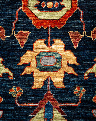 Traditional Serapi Blue Area Rug 8' 3" x 9' 11"