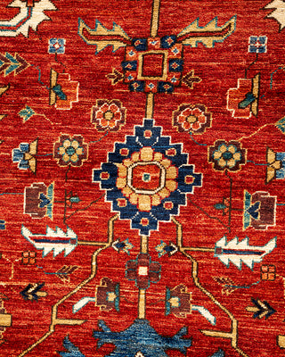 Traditional Serapi Red Area Rug 7' 11" x 9' 7"