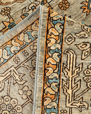 Traditional Serapi Gray Area Rug 8' 2" x 9' 11"