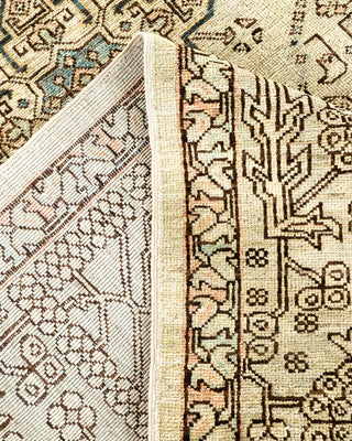Traditional Serapi Ivory Area Rug 8' 0" x 9' 10"