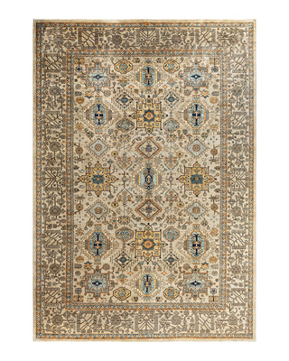 Traditional Serapi Wool Hand Knotted Ivory Area Rug 10' 1" x 14' 3"