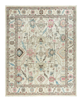 Traditional Serapi Wool Hand Knotted Ivory Area Rug 7' 11" x 10' 2"