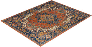 Traditional Hand-Knotted Serapi Red Area Rug 8' 1" x 10' 3"
