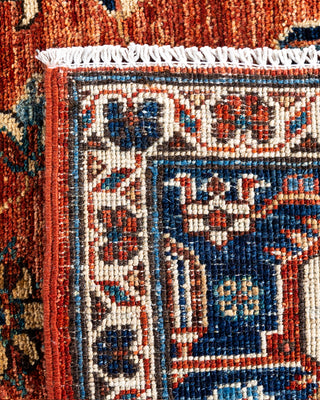 Traditional Hand-Knotted Serapi Red Area Rug 6' 0" x 8' 11"
