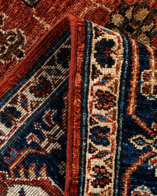 Traditional Hand-Knotted Serapi Red Area Rug 6' 0" x 8' 11"