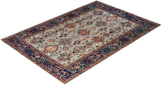 Traditional Serapi Wool Hand Knotted Brown Area Rug 6' 1" x 8' 10"