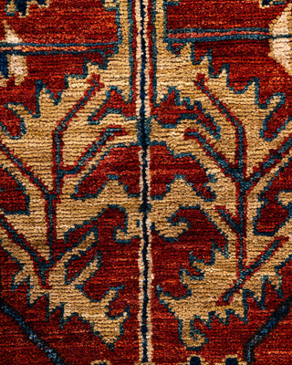 Traditional Hand-Knotted Serapi Red Area Rug 5' 8" x 8' 9"
