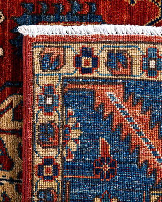 Traditional Hand-Knotted Serapi Red Area Rug 5' 8" x 8' 9"