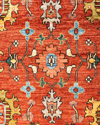 Traditional Serapi Wool Hand Knotted Red Area Rug 6' 1" x 8' 11"