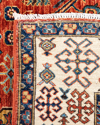 Traditional Hand-Knotted Serapi Red Area Rug 6' 0" x 8' 11"