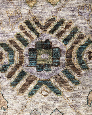 Traditional Hand-Knotted Serapi Beige Area Rug 6' 0" x 8' 7"