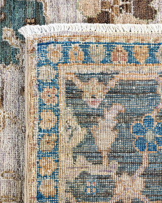 Traditional Hand-Knotted Serapi Beige Area Rug 6' 0" x 8' 7"