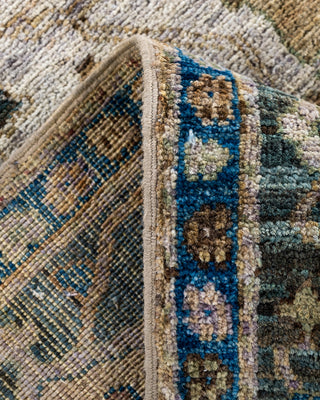 Traditional Hand-Knotted Serapi Beige Area Rug 6' 0" x 8' 7"
