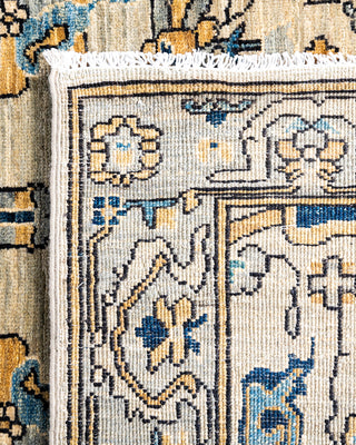 Traditional Hand-Knotted Serapi Beige Area Rug 4' 4" x 5' 8"