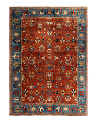 Traditional Serapi Wool Hand Knotted Red Area Rug 10' 3" x 14' 0"