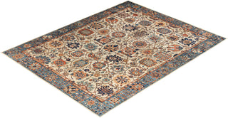 Traditional Serapi Wool Hand Knotted Beige Area Rug 9' 4" x 11' 11"