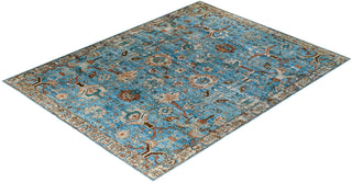 Traditional Serapi Wool Hand Knotted Blue Area Rug 9' 1" x 11' 9"