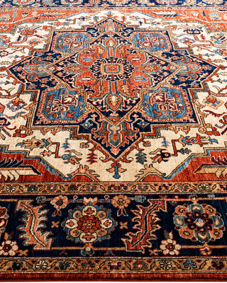 Serapi, One-of-a-Kind Hand-Knotted Area Rug  - Red, 8' 4" x 9' 9"