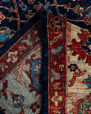 Serapi, One-of-a-Kind Hand-Knotted Area Rug  - Blue, 8' 1" x 9' 10"