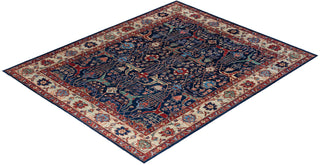 Serapi, One-of-a-Kind Hand-Knotted Area Rug  - Blue, 8' 1" x 9' 10"